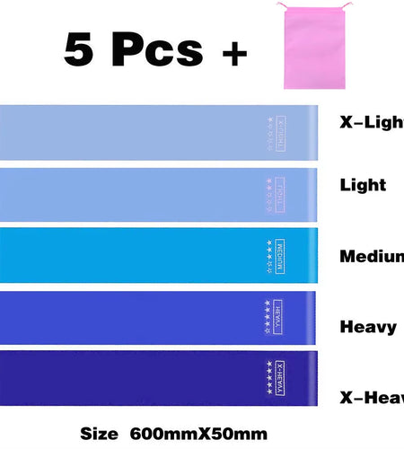 Fitness Elastic Resistance Bands Home Training Yoga Sport Resistance Bands Stretching Pilates Workout Gym Equipment Stretching