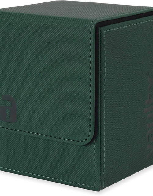 Load image into Gallery viewer, Premium Exo-Tec Deck Box - Large Size for 100+ Sleeved Cards - PVC Free Card Holder for TCG (Black)
