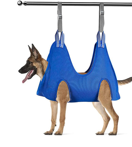 Sehao Pet Grooming for Dog Grooming Harness for Nail Trimming Pet Grooming Sling Helper Holder Pet Supplies Red S