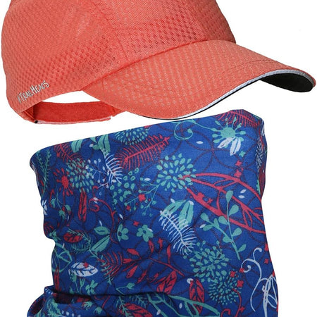 Women’S Race Day Running Hat and Multiband Gift Set