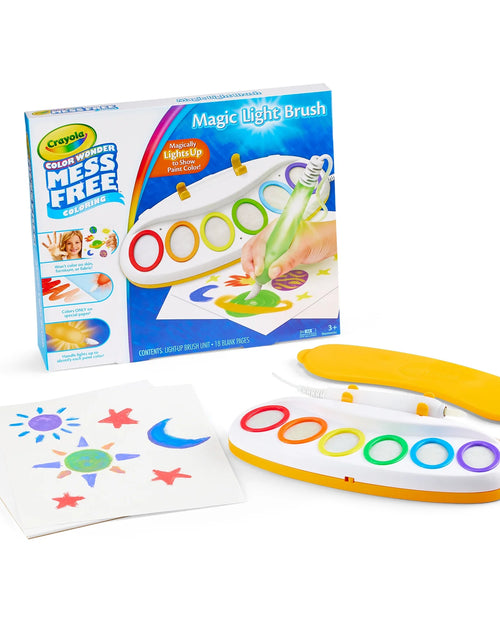Load image into Gallery viewer, Color Wonder Magic Light Brush Art Set, Mess Free Washable Paint, Gift, Beginner Unisex Child
