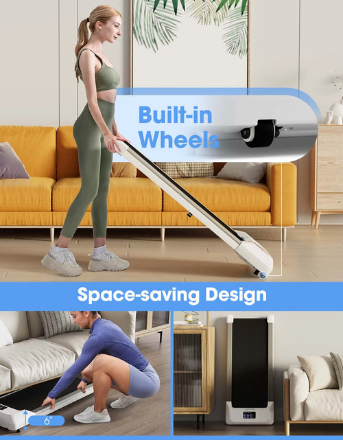 Load image into Gallery viewer, Superfit SP38076US-PI Walking Pad under Desk Treadmill

