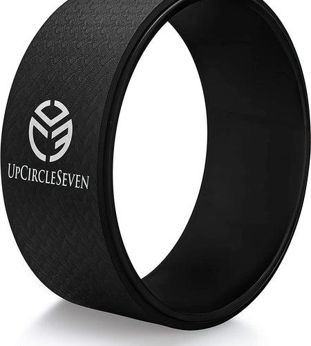 Yoga Wheel for Back Pain - Deep Tissue Massage - Yoga Back Roller Wheel for Back Pain Relief Stretching Myofascial Release Mobility