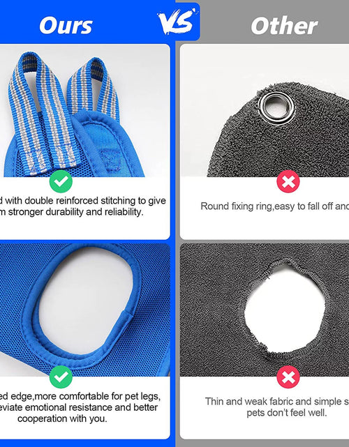 Load image into Gallery viewer, Sehao Pet Grooming for Dog Grooming Harness for Nail Trimming Pet Grooming Sling Helper Holder Pet Supplies Red S
