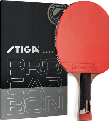 Pro Carbon Performance-Level Table Tennis Racket with Carbon Technology for Tournament Play