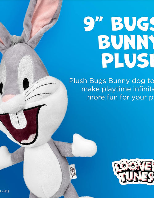 Load image into Gallery viewer, Toys for Dogs - Bugs Bunny Plush Dog Toy - Bugs Bunny Plush Toys for All Dogs - Dog Chew Toy for All Sized Dogs - Officially Licensed Dog Toy from Warner Bros
