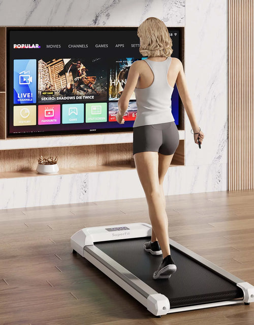 Load image into Gallery viewer, Superfit SP38076US-PI Walking Pad under Desk Treadmill
