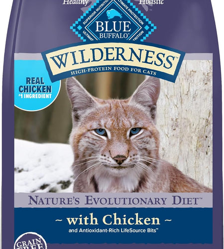 Wilderness High Protein Grain Free, Natural Adult Dry Cat Food