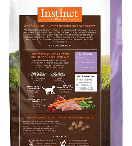 Grain Free Kitten Food, Original Kitten Recipe Natural Dry Cat Food or Wet Cat Food