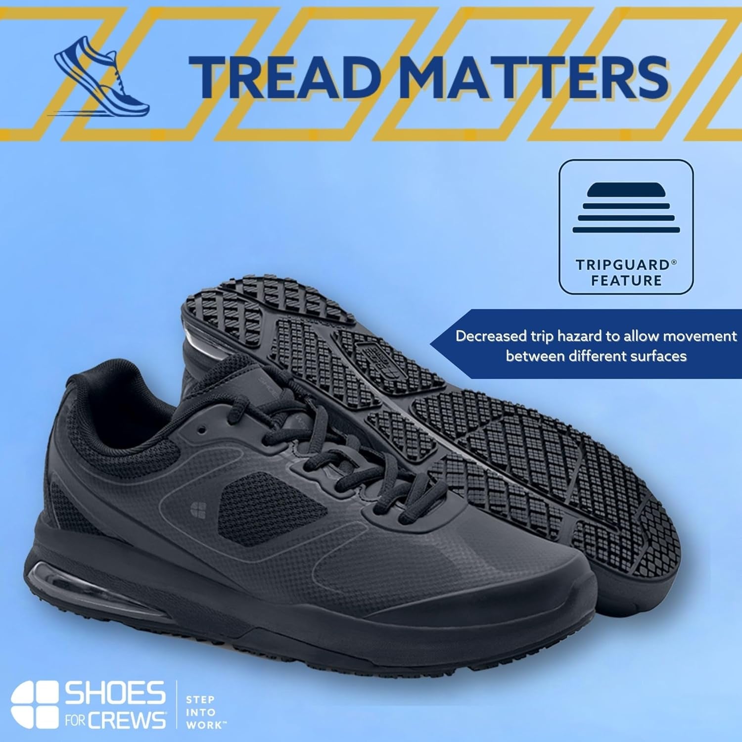 Evolution II, Men'S Slip Resistant Food Service Work Sneaker
