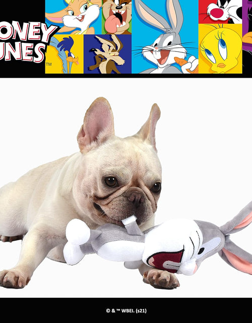 Load image into Gallery viewer, Toys for Dogs - Bugs Bunny Plush Dog Toy - Bugs Bunny Plush Toys for All Dogs - Dog Chew Toy for All Sized Dogs - Officially Licensed Dog Toy from Warner Bros
