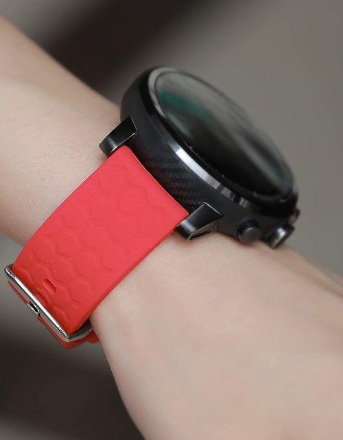Load image into Gallery viewer, Bands Compatible with Veryfitpro Smart Watch Id205/Id205L/Id215G/Id205U/Id205S/Id216/Uwatch 3/Uwatch Ufit/Uwatch GT, for GRV FC1/FC5 19Mm Soft Silicone Quick Release Bands

