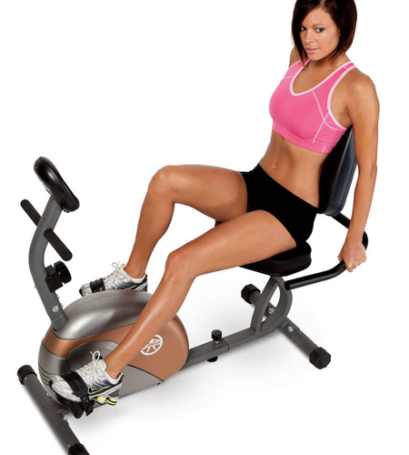 ME709 Recumbent Magnetic Exercise Bike Cycling Home Gym Equipment