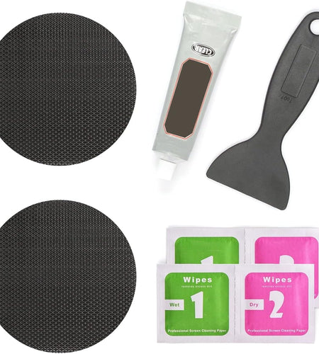 Trampoline Patch Repair Kit 4 Inch Circle on Patches | Repair Trampoline Mat Tear or Hole in a Trampoline Mat
