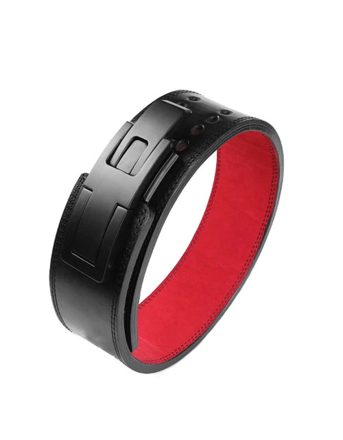 Load image into Gallery viewer, Fitness Lifting Belt Cowhide Wide Weightlifting Belt Gym Bodybuilding Belt Barbell Powerlifting Belty Training Waist Protector

