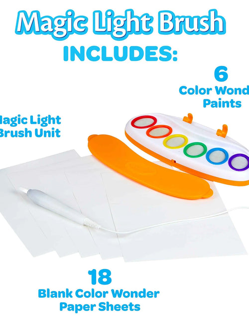 Load image into Gallery viewer, Color Wonder Magic Light Brush Art Set, Mess Free Washable Paint, Gift, Beginner Unisex Child
