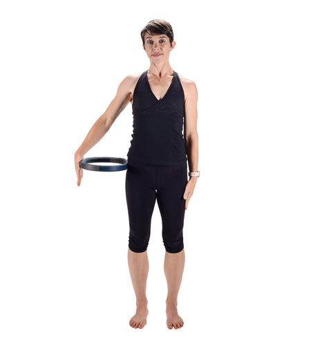 Pilates Magic Circle, 12" Diameter, 0.75 Lbs, Blue