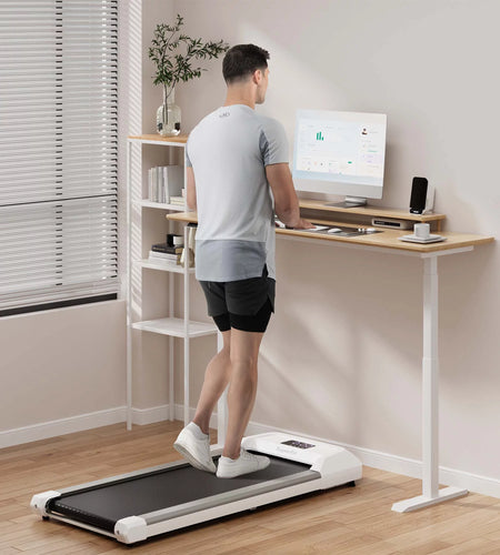 Superfit SP38076US-PI Walking Pad under Desk Treadmill