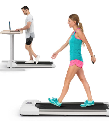 Superfit SP38076US-PI Walking Pad under Desk Treadmill