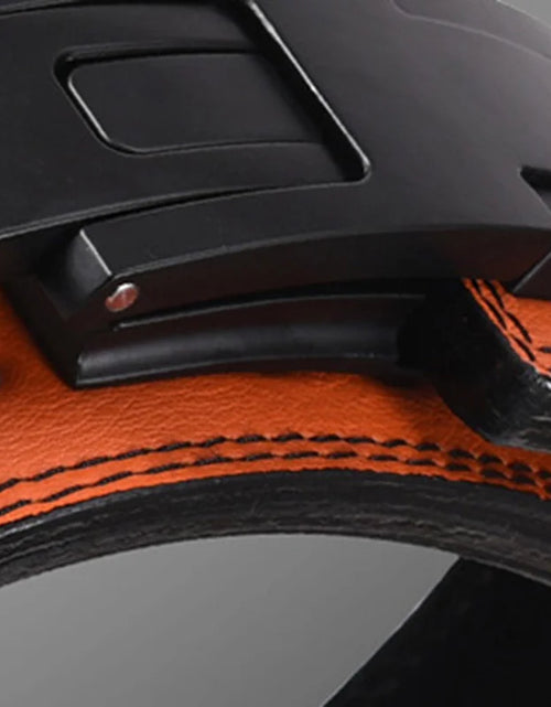Load image into Gallery viewer, Fitness Lifting Belt Cowhide Wide Weightlifting Belt Gym Bodybuilding Belt Barbell Powerlifting Belty Training Waist Protector
