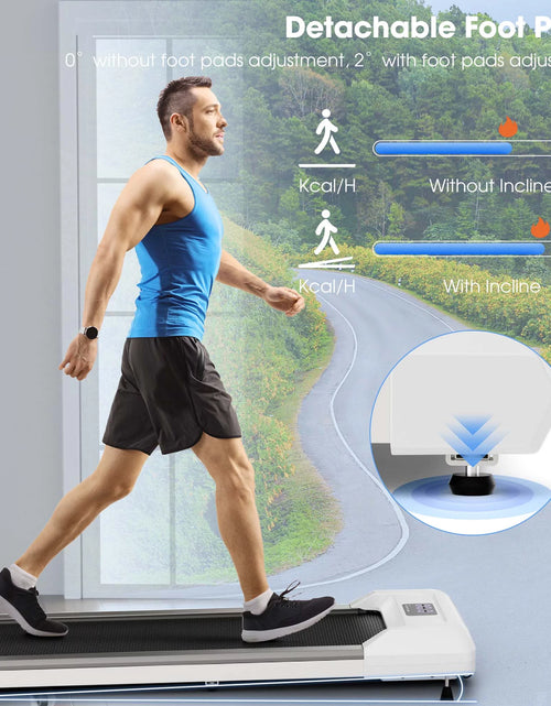 Load image into Gallery viewer, Superfit SP38076US-PI Walking Pad under Desk Treadmill
