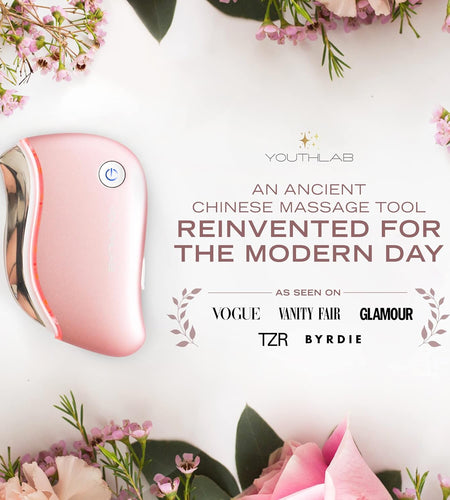 Prosculpt Gua Sha, Ultimate Facial Scraping/Sculpting/Tightening Tool, Heat/Electric Vibration, Anti-Aging/Wrinkles, Eye/Face Puffiness, Tension Relief, Acupressure, Face Lift, Double Chin