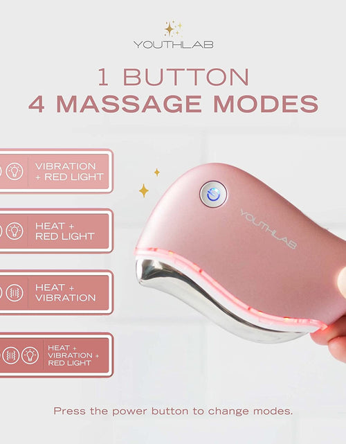 Load image into Gallery viewer, Prosculpt Gua Sha, Ultimate Facial Scraping/Sculpting/Tightening Tool, Heat/Electric Vibration, Anti-Aging/Wrinkles, Eye/Face Puffiness, Tension Relief, Acupressure, Face Lift, Double Chin
