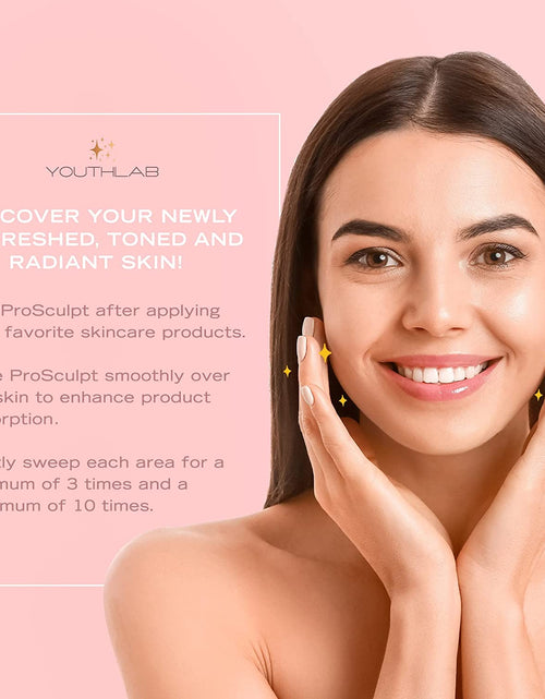 Load image into Gallery viewer, Prosculpt Gua Sha, Ultimate Facial Scraping/Sculpting/Tightening Tool, Heat/Electric Vibration, Anti-Aging/Wrinkles, Eye/Face Puffiness, Tension Relief, Acupressure, Face Lift, Double Chin
