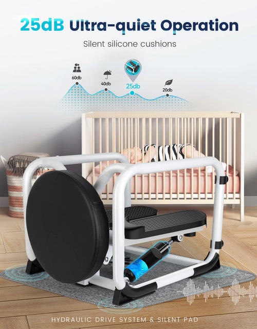 Load image into Gallery viewer, Steppers for Exercise with Twist Stool, Multifunctional Mini Fitness Machine for Full Body Workout, Home Workout Equipment with Resistance Bands &amp; LCD Monitor
