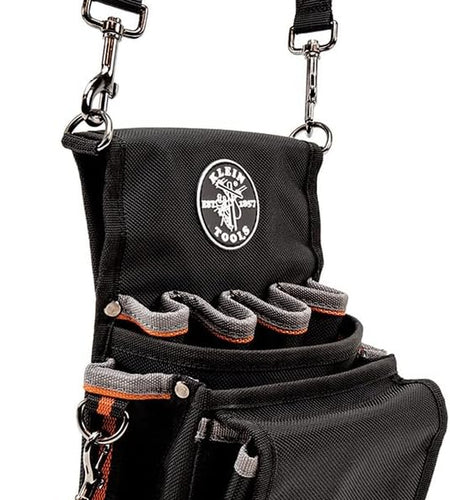 5240 Tool Pouch, Tradesman Pro Maintenance Tool Pouch with 9 Pockets, Tape Thong, 2-Inch Tunnel Loop, Great Electrician Holster